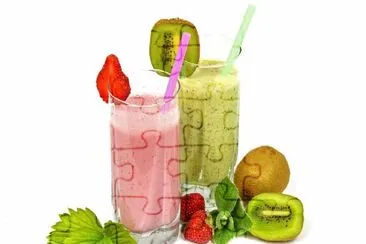 Batido de Frutas- Desayuno. jigsaw puzzle