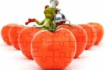 Tomates- Cocinar Rana jigsaw puzzle