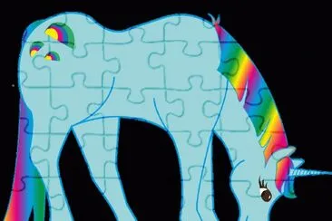 Unicornio-Cuentos de Hadas jigsaw puzzle