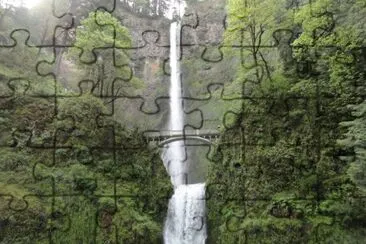 פאזל של Multnomah Falls Oregon