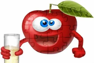 Manzana-Humor jigsaw puzzle