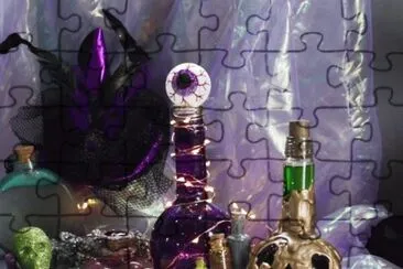 Spooky Potion Bottles