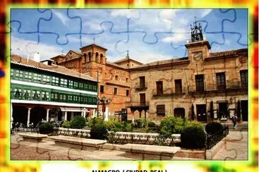 ALMAGRO  ( CIUDAD  REAL )  PLAZA MAYOR