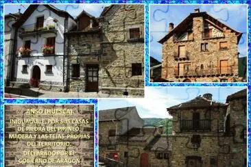 ANSÃ“ (HUESCA) - Y SUS CASAS DE PIEDRA