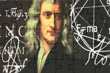 SIR ISSAAC NEWTON jigsaw puzzle