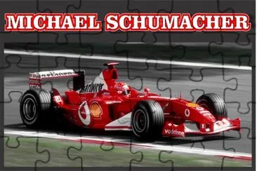 MICHAEL SCHUMACHER jigsaw puzzle