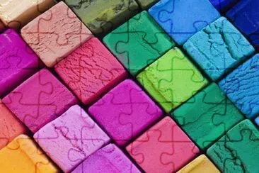 Colorido-Bloques. jigsaw puzzle