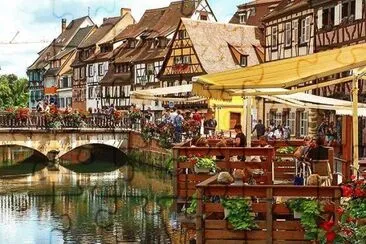 PequeÃ±a Venecia de Colmar jigsaw puzzle