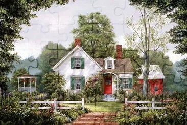  "Summer Cottage " jigsaw puzzle