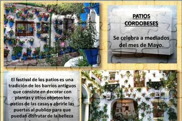 PATIOS CORDOBESES - SE CELEBRA EN EL MES DE MAYO