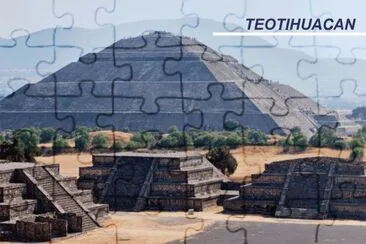 CIUDAD DE DIOSES, TEOTIHUACAN jigsaw puzzle