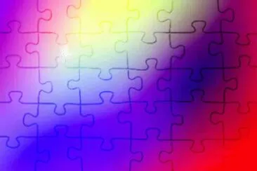 draw jigsaw puzzle