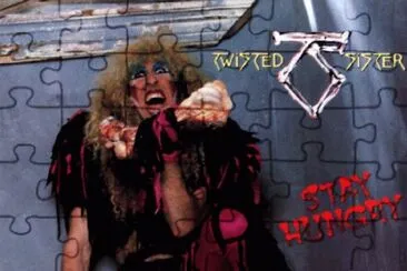 פאזל של Twisted Sister - Stay Hungry - 1984