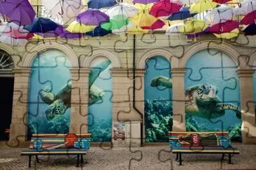 פאזל של Umbrellas 3