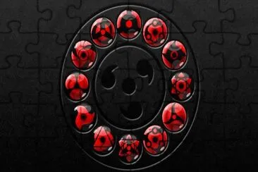 Sharingan x2 :v jigsaw puzzle