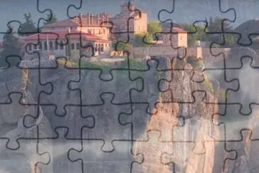 Meteora Thessaly Greece jigsaw puzzle