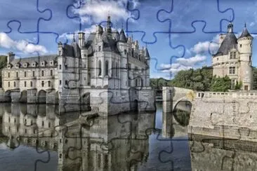 reflejo castillo jigsaw puzzle