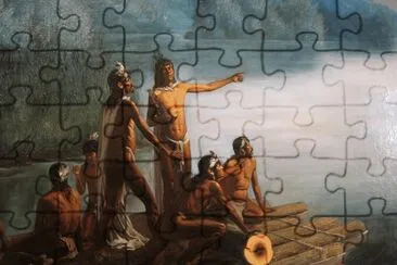 ORIGEN FUNDACION TENOCHTITLAN CAPITAL AZTECA jigsaw puzzle