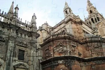 Catedral de Sevilla, EspaÃ±a. jigsaw puzzle