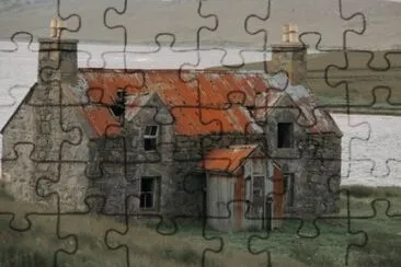 Abandoned jigsaw puzzle