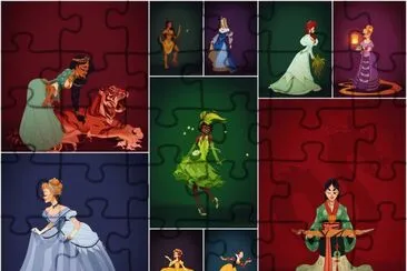 Princesas jigsaw puzzle