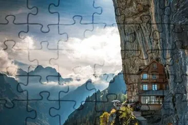 Hotel Aescher-Ebenalp-(Suiza) jigsaw puzzle