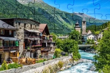 Alpes Suiza jigsaw puzzle