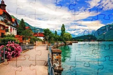 Leman Lake-Suiza jigsaw puzzle