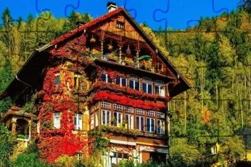 Salzburgo en OtoÃ±o jigsaw puzzle