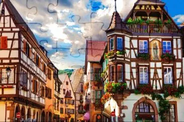 Kaysersberg-Alsacia jigsaw puzzle