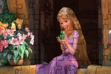 Rapunzel jigsaw puzzle