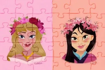 Princess jigsaw puzzle