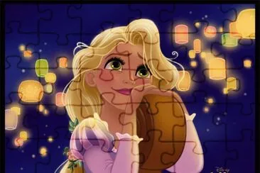 Rapunzel jigsaw puzzle