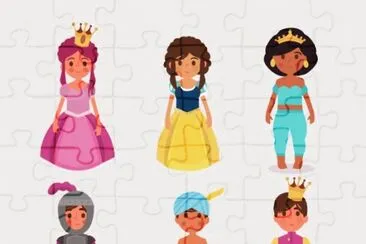 Princesas   Principes jigsaw puzzle