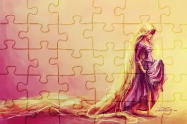 Rapunzel jigsaw puzzle