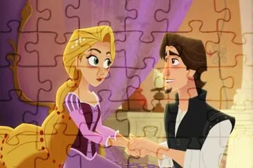 Rapunzel jigsaw puzzle