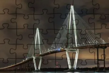 Arthur Ravenel Jr Bridge jigsaw puzzle