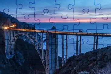 Bixby Bridge jigsaw puzzle