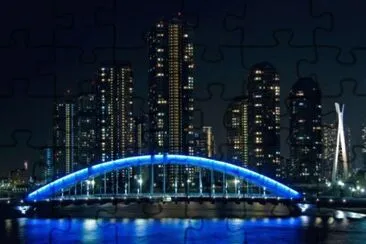 Eitai Bridge Tokyo jigsaw puzzle