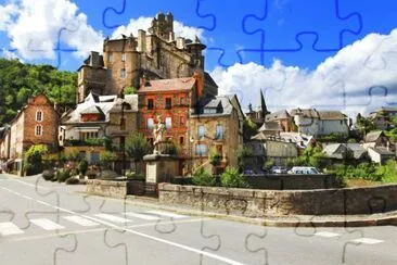 Estaing-Aveyron jigsaw puzzle