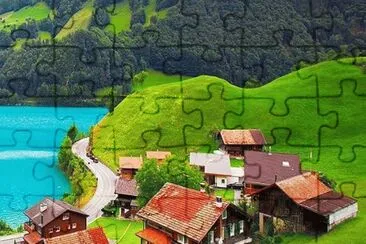 Lungern-Suiza jigsaw puzzle