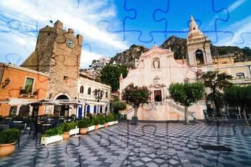 Taormina-Sicilia jigsaw puzzle