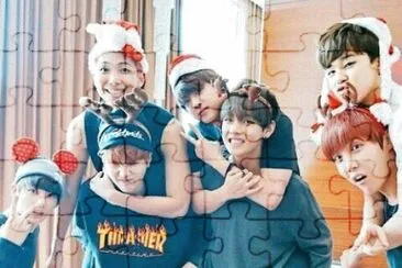 bts navidad jigsaw puzzle