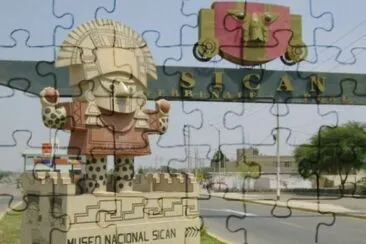 Sican National Museum Ferrenafe Peru jigsaw puzzle