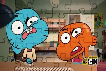 O incrivel mundo de gumball jigsaw puzzle