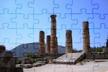 Delfos, Grecia. jigsaw puzzle