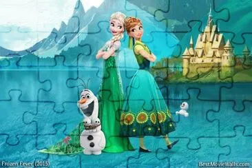 Frozen jigsaw puzzle