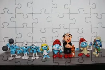 Pitufos jigsaw puzzle