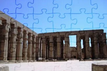 Tebas, Egipto. jigsaw puzzle