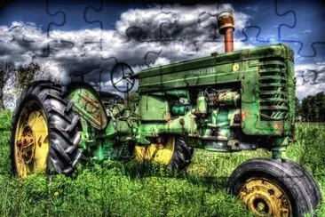 פאזל של Old Tractor